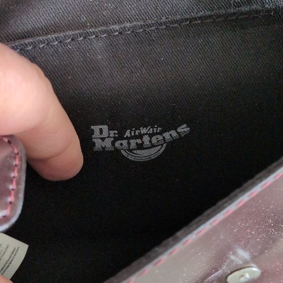 NWT Doc Martens Faux Brown Leather Shoulder Bag - Picture 4 of 7